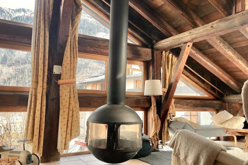 90M2 Hypercentre, Terrace, Next To Ski Lift Chamonix Exteriér fotografie